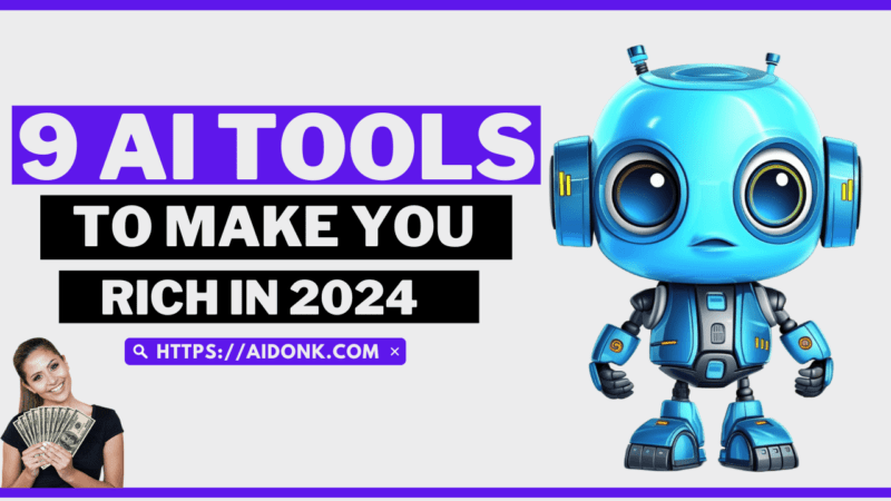 ai tools for making money in 2024