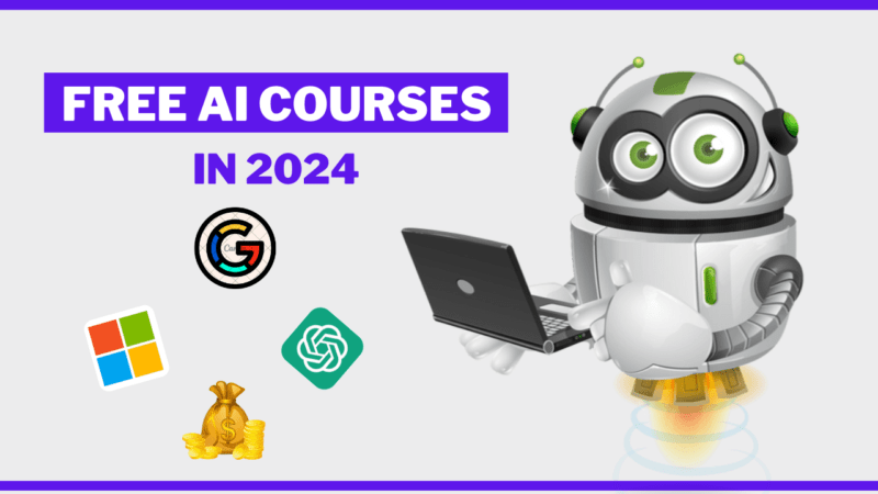 7 free AI courses to become an AI developer in 2024 | Free artificial intelligence courses with certificate